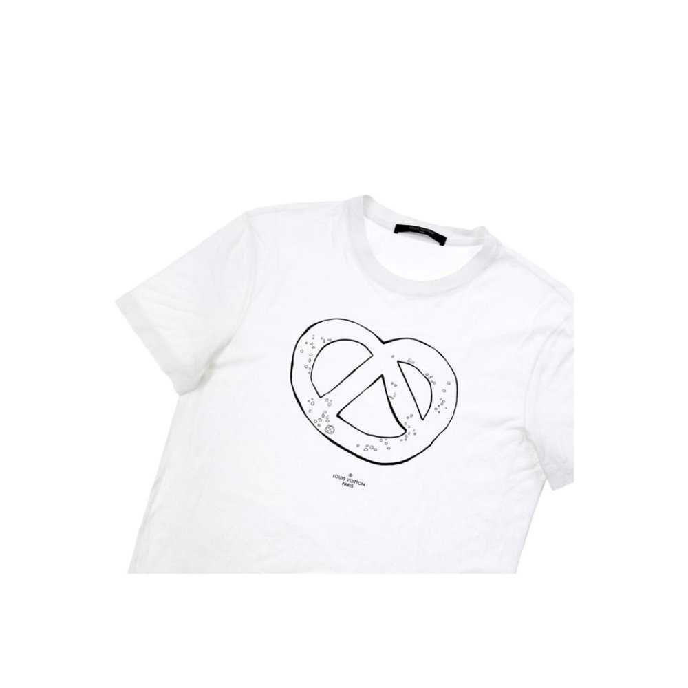 Louis Vuitton Men's XXXL Limited LV Salt Pretzel T-Shirt 120lv29